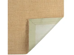 Alfombra de sisal natural 80x200 cm ES196609