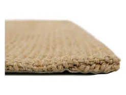 Alfombra de sisal natural 100x100 cm