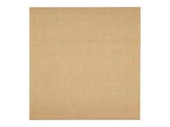 Alfombra de sisal natural 100x100 cm