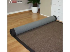 Alfombra de sisal 245x345 cm Marrón