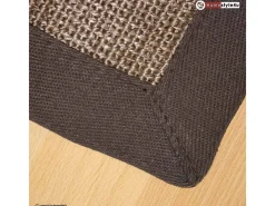 Alfombra de sisal 245x345 cm Marrón
