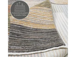 Alfombra de tejido plano con aspecto de patchwork 190x240 cm Colorido Corduletta