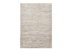 Alfombra de tejido plano con aspecto corto 160x230 cm Beige Corduletta