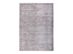Alfombra de viscosa tejida a mano 50x80 cm Marrón claro Shine