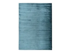 Alfombra de viscosa tejida a mano 50x80 cm Aqua Shine