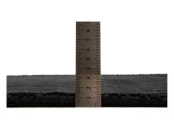 Alfombra de viscosa tejida a mano 250x300 cm Negro Shine