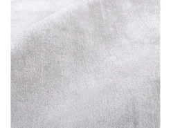 Alfombra de viscosa tejida a mano 160x230 cm plata Shine