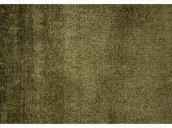 Alfombra de viscosa tejida a mano 65x135 cm musgo Shine