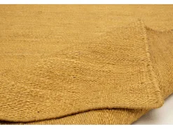 Alfombra de yute hecha a mano 70x140 cm Oro Forest