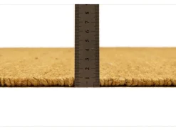 Alfombra de yute hecha a mano 70x140 cm Oro Forest