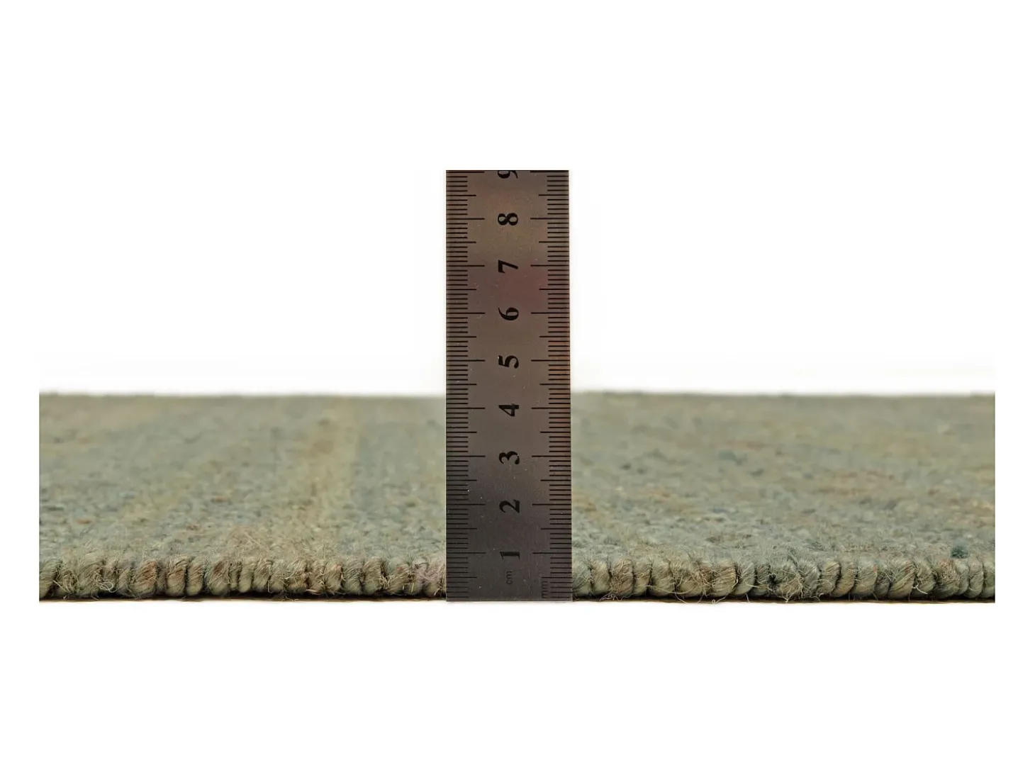 Alfombra de yute hecha a mano 130x190 cm Turquesa Forest