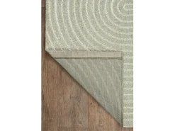 Alfombra diseño moderno Boho - Verde - 120 x 160 cm - SANTO PLUS