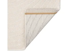 Alfombra diseño moderno Boho - Crema - 120 x 160 cm - SANTO PLUS