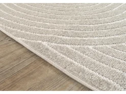 Alfombra diseño moderno Boho - Beige - 80 x 250 cm - SANTO PLUS