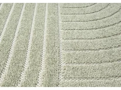 Alfombra diseño moderno Boho - Verde - 200 x 280 cm - SANTO PLUS
