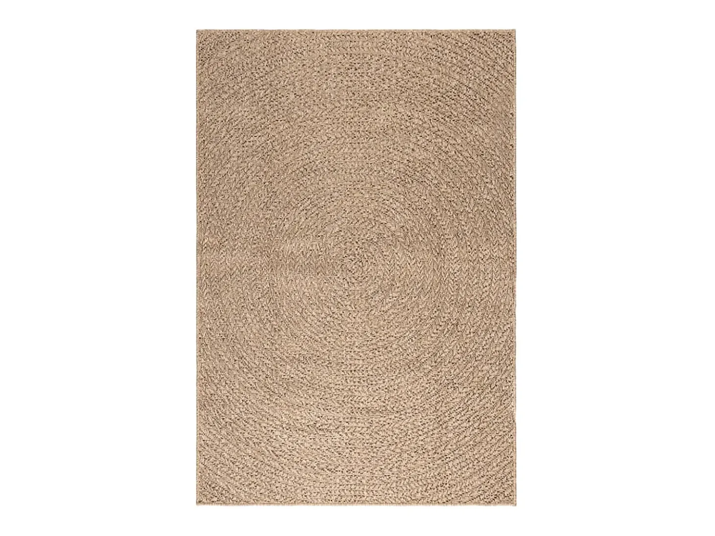 Alfombra efecto yute de 120x170 cm, para interior y exterior