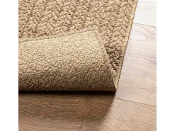 Alfombra efecto yute de 120x170 cm, para interior y exterior