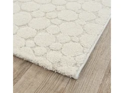 Alfombra Elisa Design Piedras, Crema, 120 x 160 cm