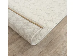 Alfombra Elisa Design Piedras, Crema, 80 x 150 cm