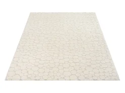 Alfombra Elisa Design Piedras, Crema, 80 x 150 cm