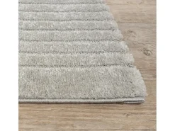 Alfombra Elisa Diseño Geométrico, Gris, 200 x 280 cm