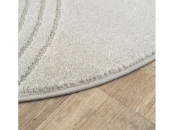 Alfombra Elisa Diseño Geométrico, Gris, 120 x 160 cm
