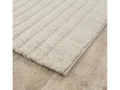 Alfombra Elisa Diseño Geométrico, Beige, 160 x 220 cm