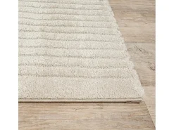 Alfombra Elisa Diseño Geométrico, Beige, 160 x 220 cm