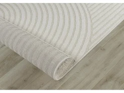 Alfombra Everest Modern Arch - Crema - 80 x 150 cm