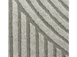 Alfombra Everest Modern 3D alto-bajo - Gris - 80 x 150 cm