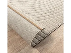 Alfombra Everest Modern 3D alto-bajo - Beige - 200 x 290 cm