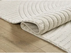 Alfombra Everest Modern 3D alto-bajo - Crema - 200 x 290 cm