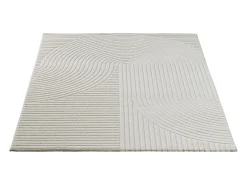 Alfombra Everest Modern 3D alto-bajo - Crema - 240 x 340 cm