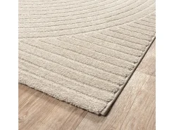 Alfombra Everest Modern 3D alto-bajo - Beige - 160 x 230 cm