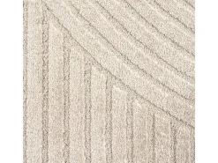 Alfombra Everest Modern 3D alto-bajo - Beige - 140 x 200 cm