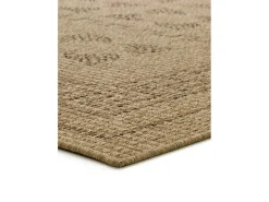 Alfombra exterior - clásico efecto yute - natural - 80 x 150 cm - ACRA