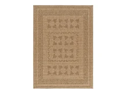 Alfombra exterior - clásico efecto yute - natural - 160 x 230 cm - ACRA