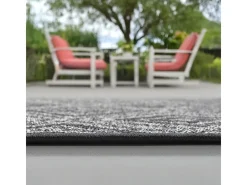 Alfombra Exterior Interior diseño moderno - Antracita - 200 x 280 cm - CALGARY