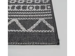 Alfombra Exterior Interior diseño moderno - Antracita - 120 x 160 cm - CALGARY