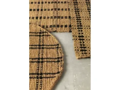 Alfombra fibra de coco 120 cm dia