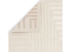 Alfombra geométrica - 120x170cm - crema - Valley Connection
