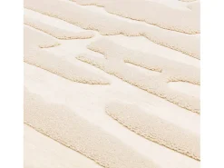 Alfombra geométrica - 160x230cm - crema - Valley Path