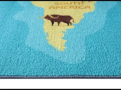 Alfombra Happy Life de Aprendizaje - Azul - 160x220 cm
