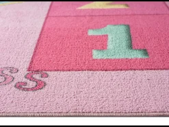 Alfombra Happy Life Juego Princesa - Rosa - 120x160 cm