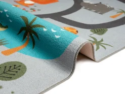 Alfombra Happy Life Juego Safari - Gris - 200x290 cm