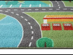 Alfombra Happy Life Juego - Verde - 160x220 cm