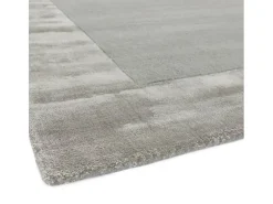 Alfombra hecha a mano Alfombra hecha a mano de lana y viscosa - 200x290cm - Plata - Ascot
