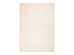 Alfombra HUARTE de pelo corto suave y lavable beige 140x200 cm