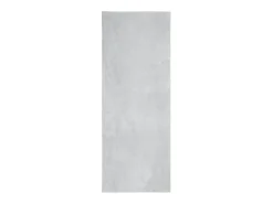 Alfombra HUARTE de pelo corto suave y lavable en gris 80x200 cm