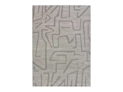 Alfombra interior - abstracto - plata - 80 x 150 cm - HL-AFRICA